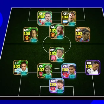 eFootball Accounts Legends & Iconic Players EFOOTBALL COLECTIVE 3189+ | BIGTIME RONALDINHO,W ROONEY,L SUAREZ,M VAN BOOMEL,M