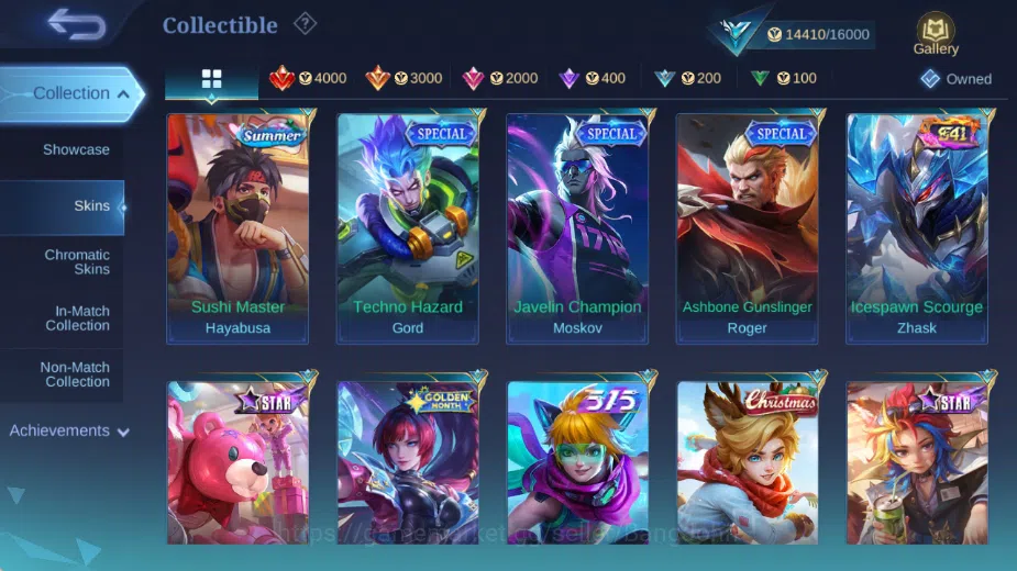 Mobile Legends: Bang Bang Accounts Others Global|Hero 55|Skin 57|Seasoned|Sanrio Floryn,LBox Karina,S.A.B.E.R Saber,Epic 1