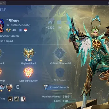 Mobile Legends: Bang Bang Accounts Others Global |Hero 100|Skin 140|Expert|Prime Granger|9th Fanny|Naruto Vale|SainSeiya