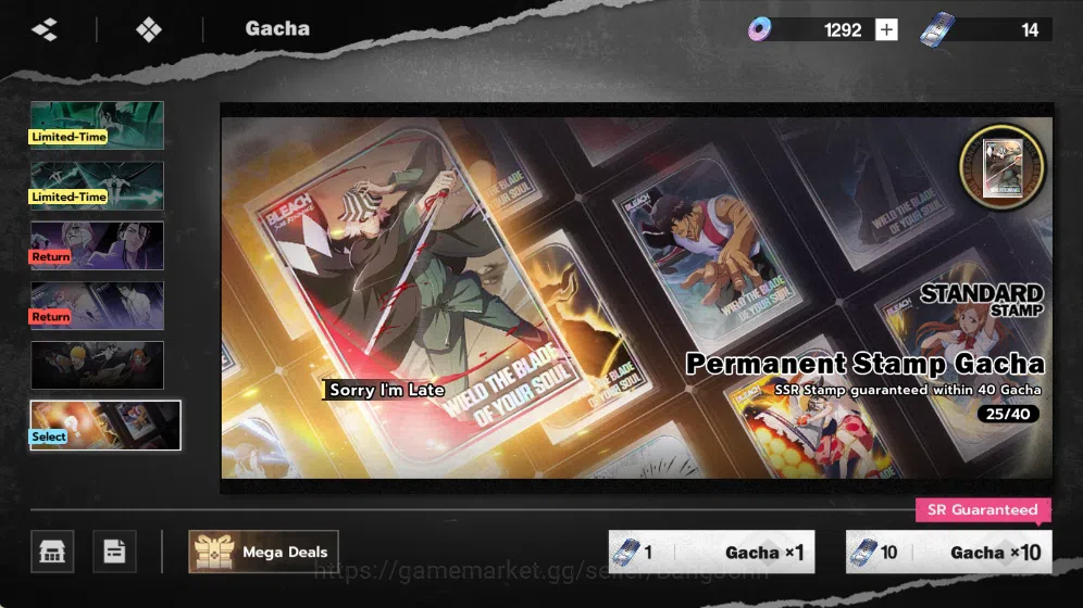 BLEACH: Soul Resonance Accounts Nuverse SEA | Lvl 50 | 6 SSR (Ichigo Inner Hollow B1,Ulquiorra Resurrec)+Stamp 10