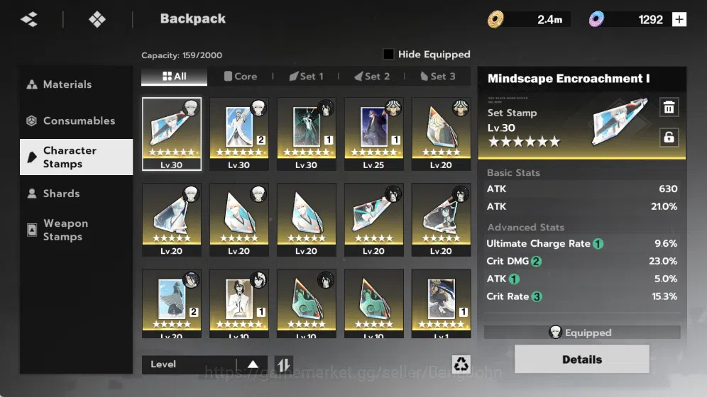 BLEACH: Soul Resonance Accounts Nuverse SEA | Lvl 50 | 6 SSR (Ichigo Inner Hollow B1,Ulquiorra Resurrec)+Stamp 13