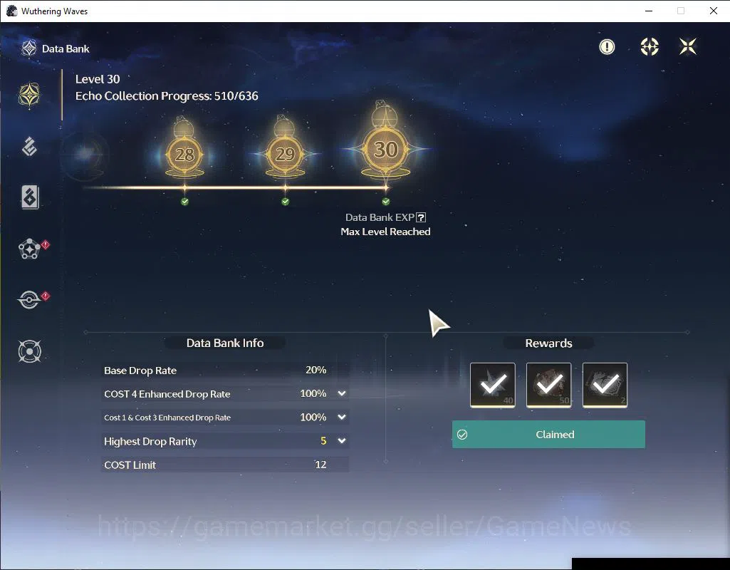 Wuthering Waves Accounts NA|UL 49| 1 Limited [Galbrena RC 5]+Sign| DB Lv30| image 4