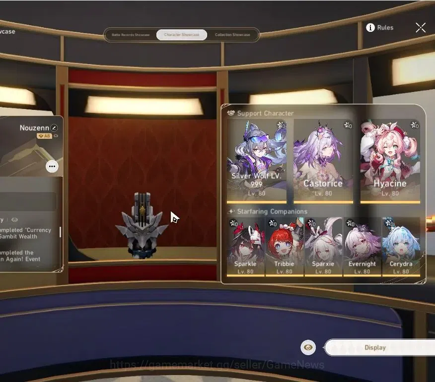 Honkai Star Rail Accounts Asia|TL70|Phainon PremTeam|16 Limited|[Cerydra,Cas image 2