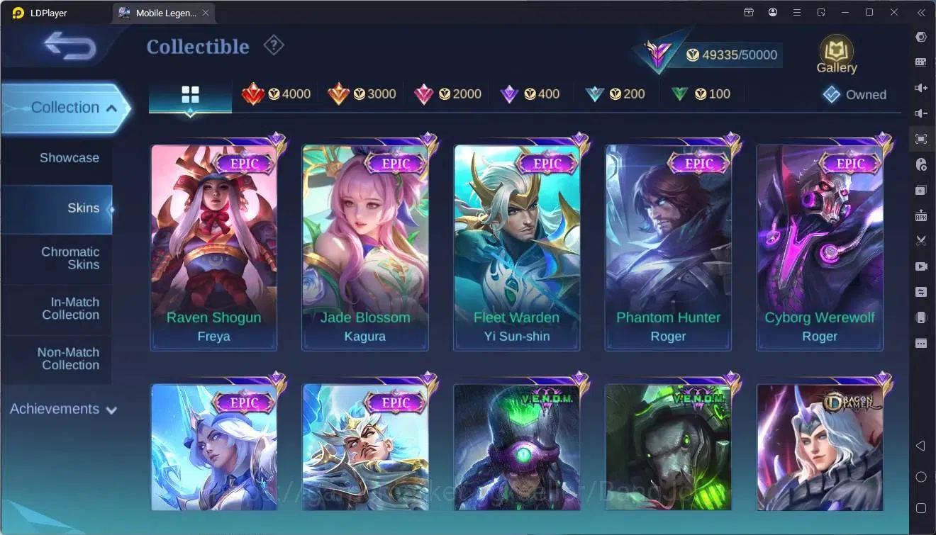 Mobile Legends: Bang Bang Accounts Global|Hero 116|Skin 192|Renowned|Prime Claude,Bea image 12