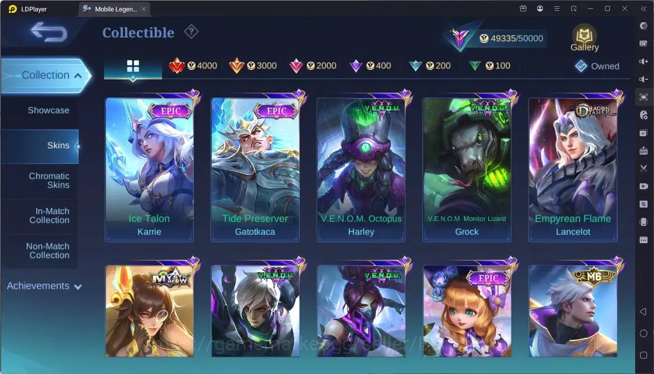 Mobile Legends: Bang Bang Accounts Global|Hero 116|Skin 192|Renowned|Prime Claude,Bea image 13