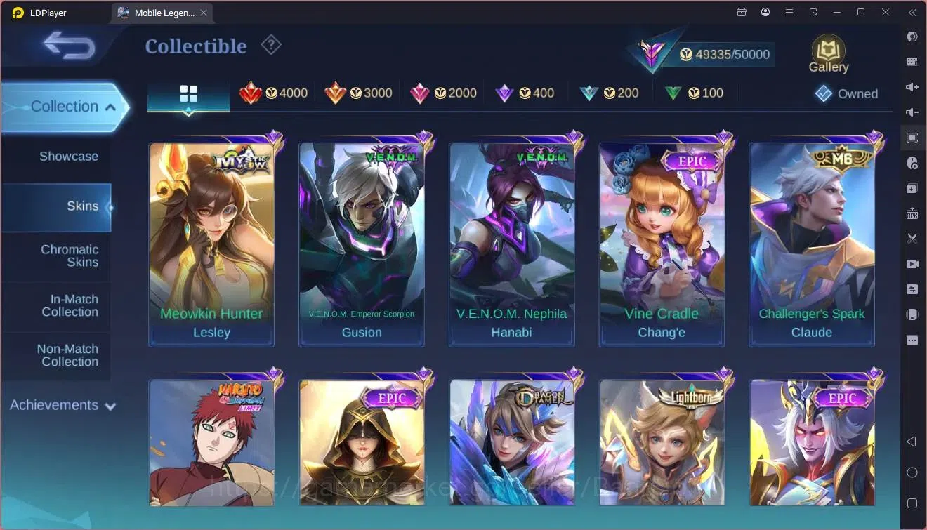 Mobile Legends: Bang Bang Accounts Global|Hero 116|Skin 192|Renowned|Prime Claude,Bea image 14