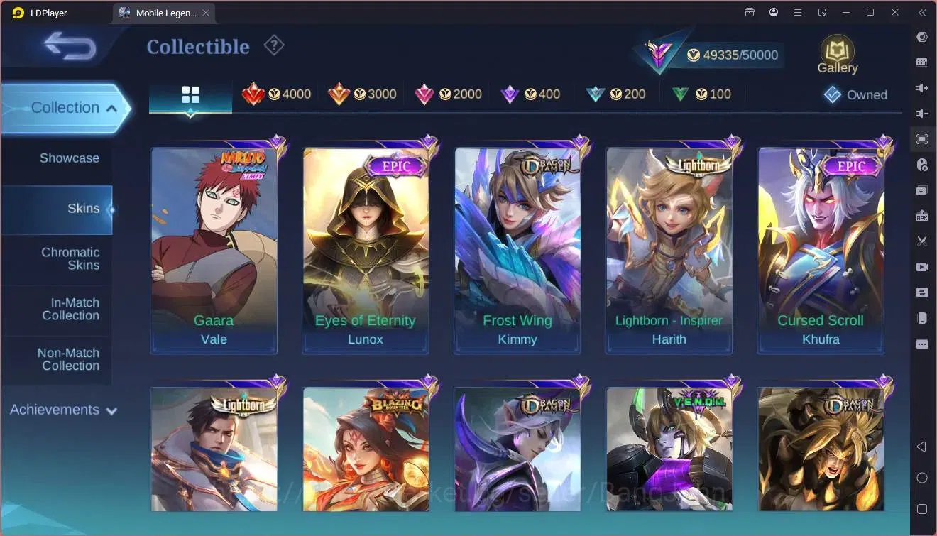 Mobile Legends: Bang Bang Accounts Global|Hero 116|Skin 192|Renowned|Prime Claude,Bea image 15