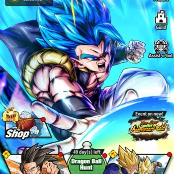 Dragon Ball Legends High-End 214M Total Power|LV 151|6UL+13LL|SSB Gogeta(Red),S image 1