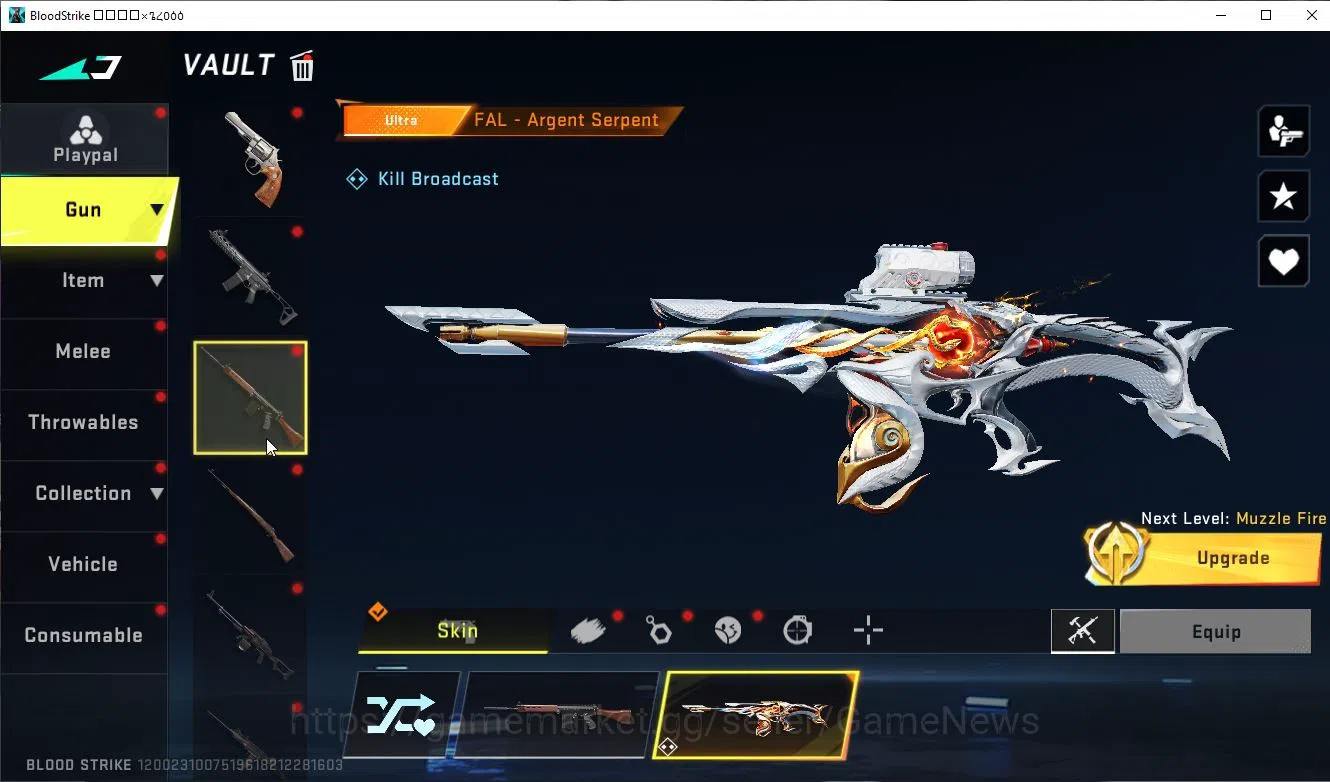 Blood Strike Accounts Asia| 15 Ultra (Scar,INP-9,P90,VSS,AUG,FAL,UMP45,E image 10