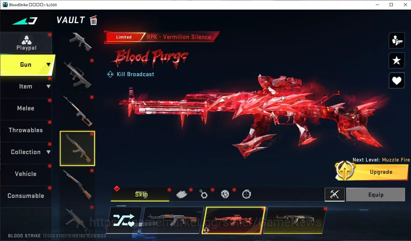 Blood Strike Accounts Asia| 15 Ultra (Scar,INP-9,P90,VSS,AUG,FAL,UMP45,E image 11