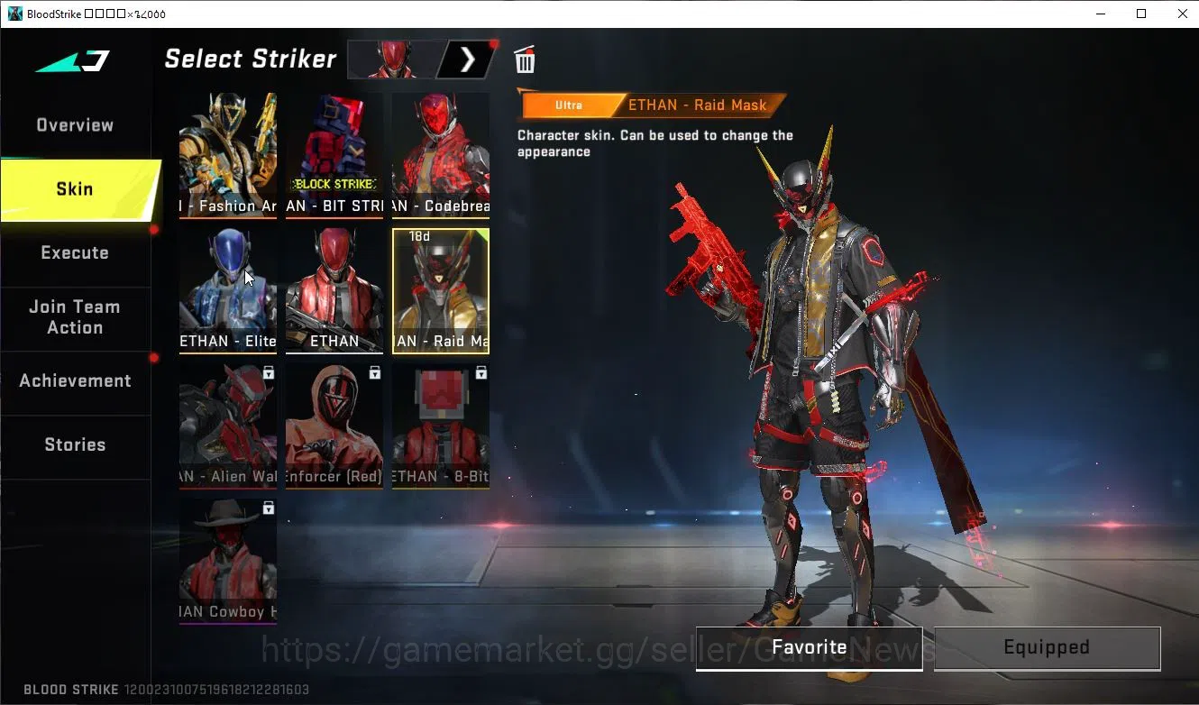 Blood Strike Accounts Asia| 15 Ultra (Scar,INP-9,P90,VSS,AUG,FAL,UMP45,E image 13