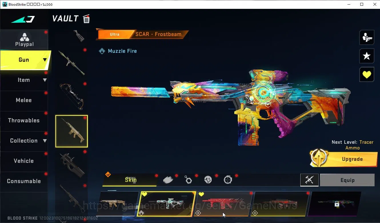 Blood Strike Accounts Asia| 15 Ultra (Scar,INP-9,P90,VSS,AUG,FAL,UMP45,E image 4