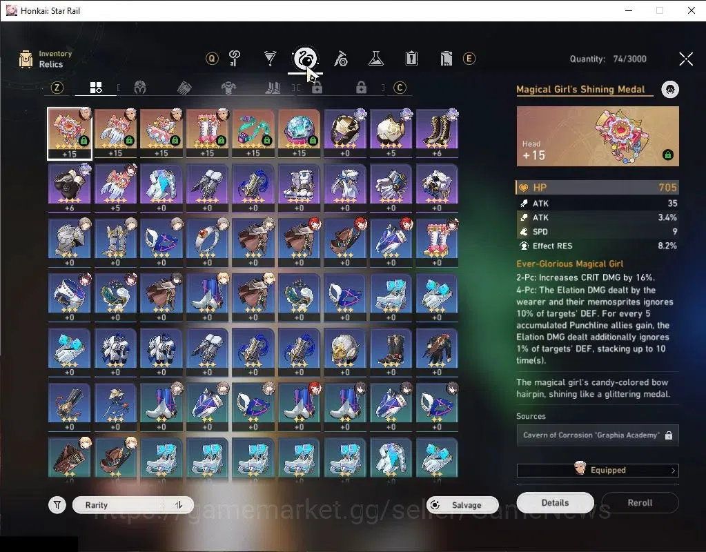 Honkai Star Rail Accounts Asia|TL 28|8 Limited|SW 999,Saber,Huohuo,Sparkle,B image 7