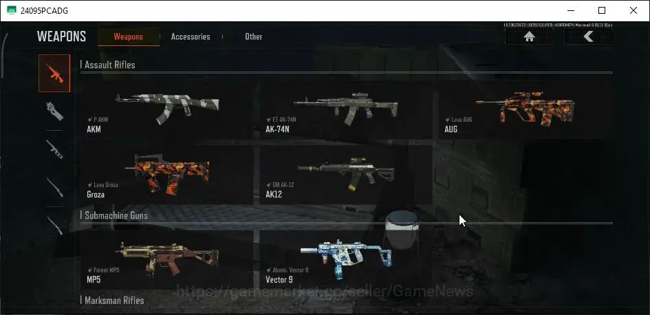 Arena Breakout Accounts High Value MOBILE Lvl30|SV 15M|CV 7,4M|MP5 Forest,Vector 9 Abomi,AK 12 GM,AK 74N ET,Etc|CN 5