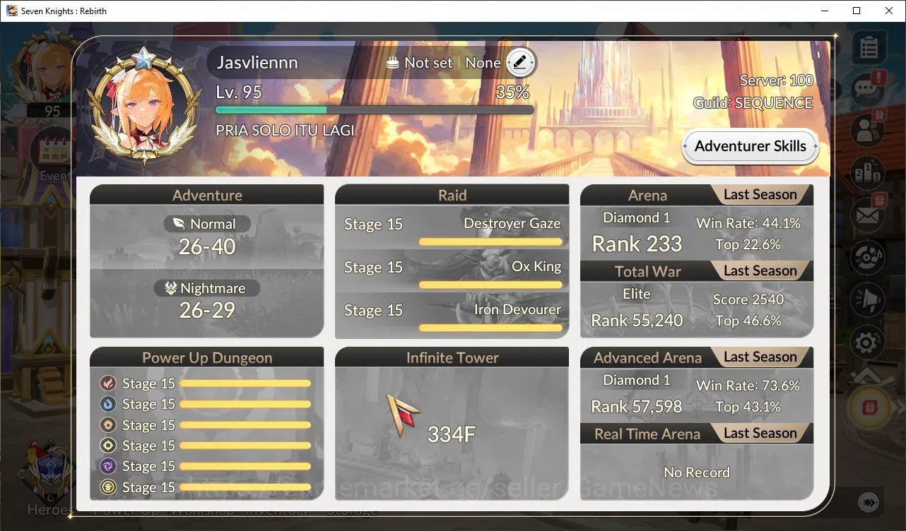 Seven Knights Re:Birth Accounts Global SEA|4 Ex-7k[JuriTC1,Fai,Melia,Rosie]+24TC6[ image 13