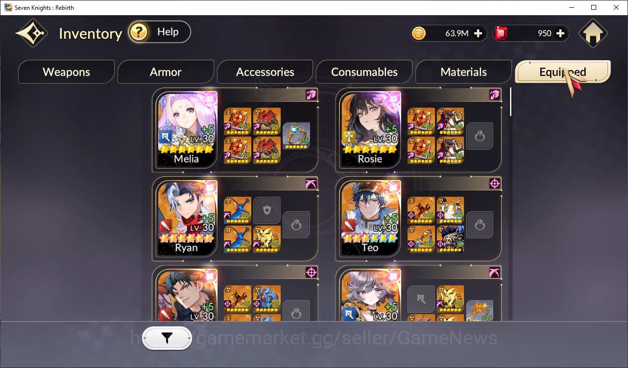 Seven Knights Re:Birth Accounts Global SEA|4 Ex-7k[JuriTC1,Fai,Melia,Rosie]+24TC6[ image 7