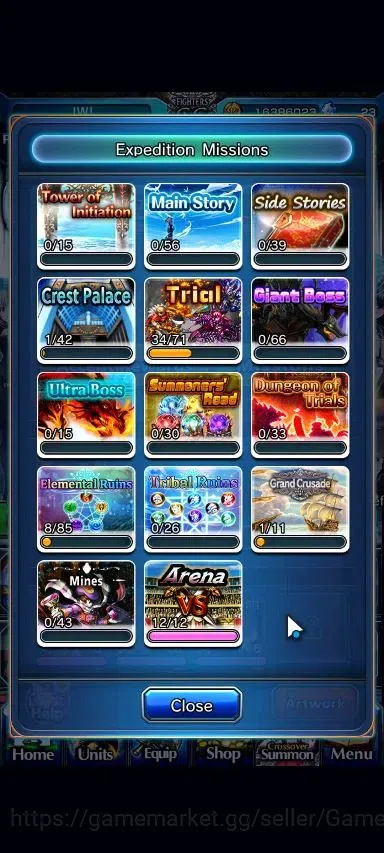 Grand Summoners Accounts Global|Rank 32|18 Ascend+2 TW|(Momo,Orvell)+TW,S M image 6