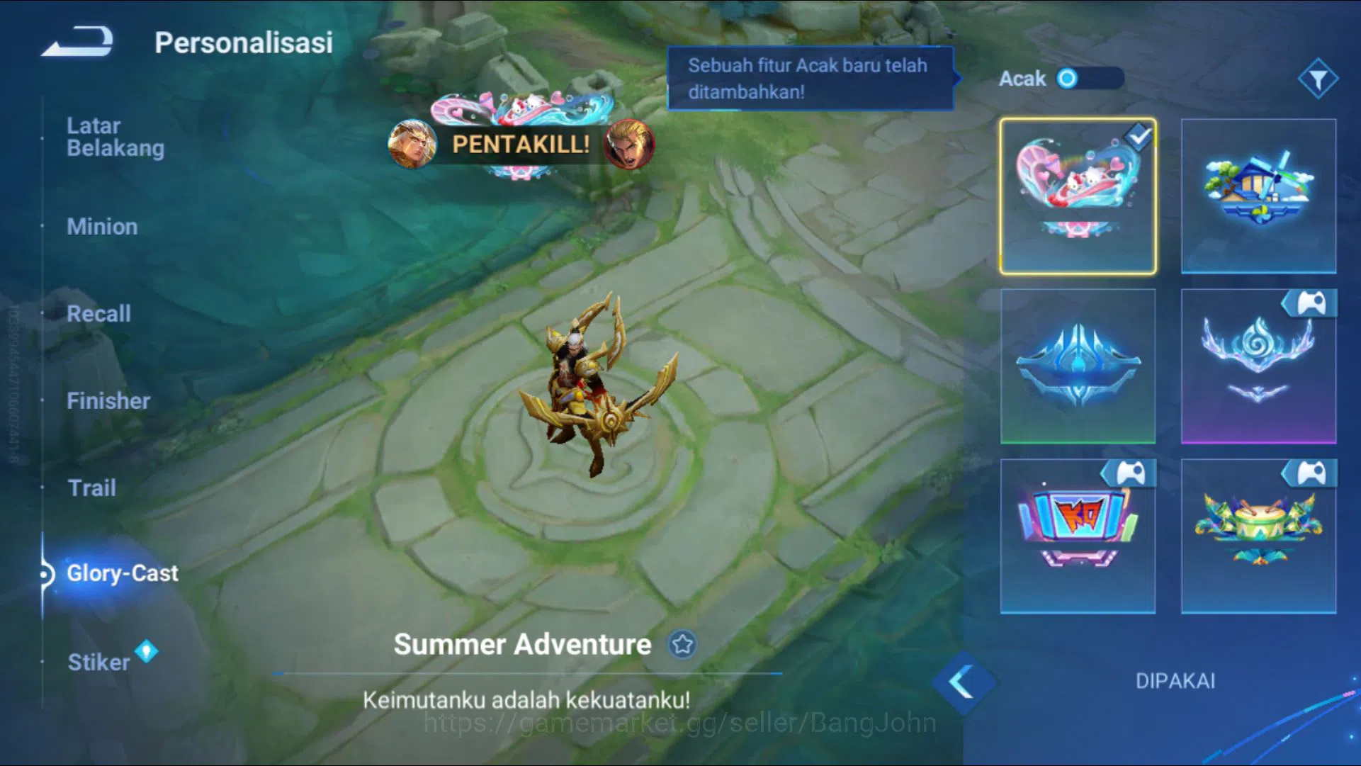 Honor of Kings Accounts [GLOBAL] 109 Heroes & 102 Skins |2 lGD LADY SUN, S image 15