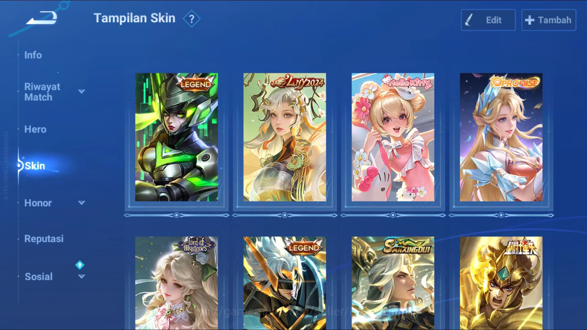 Honor of Kings Accounts [GLOBAL] 109 Heroes & 102 Skins |2 lGD LADY SUN, S image 5