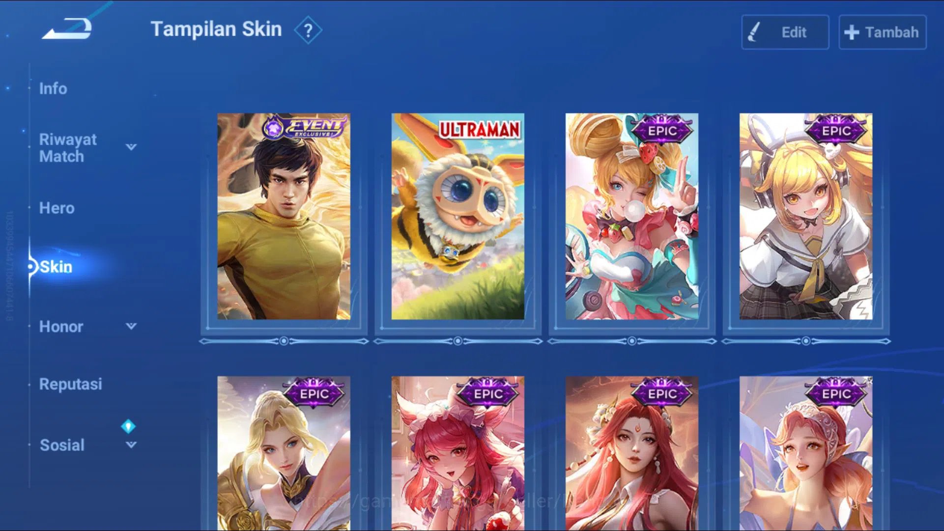 Honor of Kings Accounts [GLOBAL] 109 Heroes & 102 Skins |2 lGD LADY SUN, S image 6
