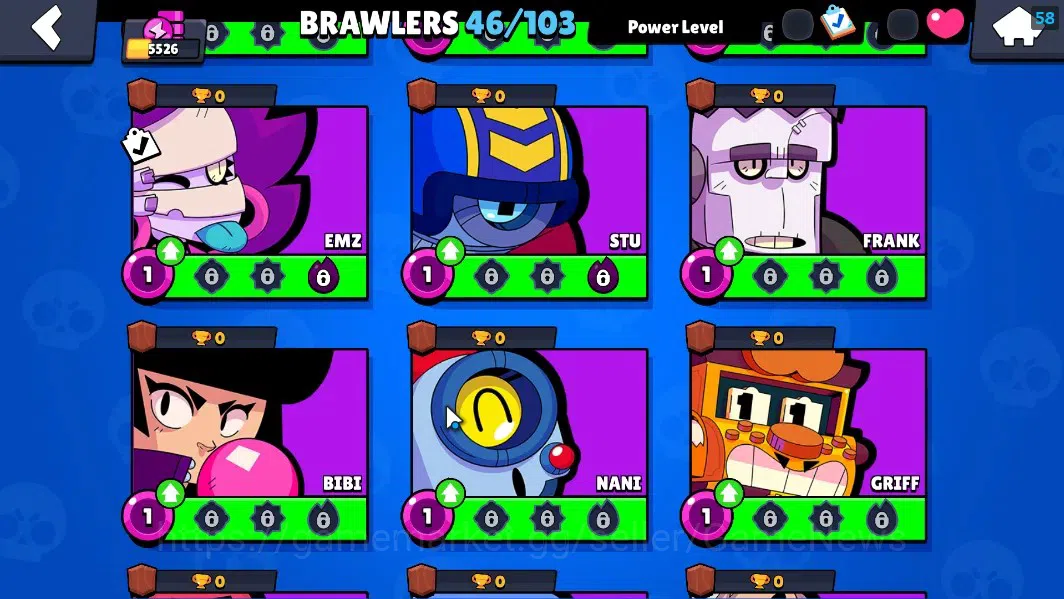 Brawl Stars Accounts 5526 Trophy|46 Brawlers 5 Max[Edgar,Shelly,etc]|17 image 11