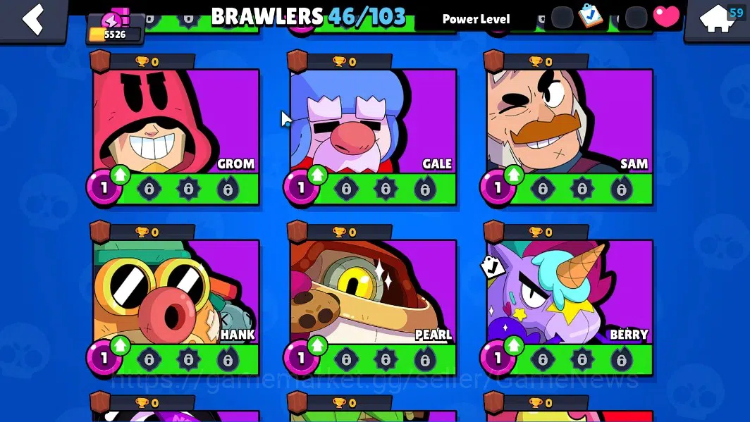 Brawl Stars Accounts 5526 Trophy|46 Brawlers 5 Max[Edgar,Shelly,etc]|17 image 12