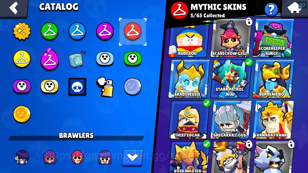 Brawl Stars Accounts 5526 Trophy|46 Brawlers 5 Max[Edgar,Shelly,etc]|17 image 18