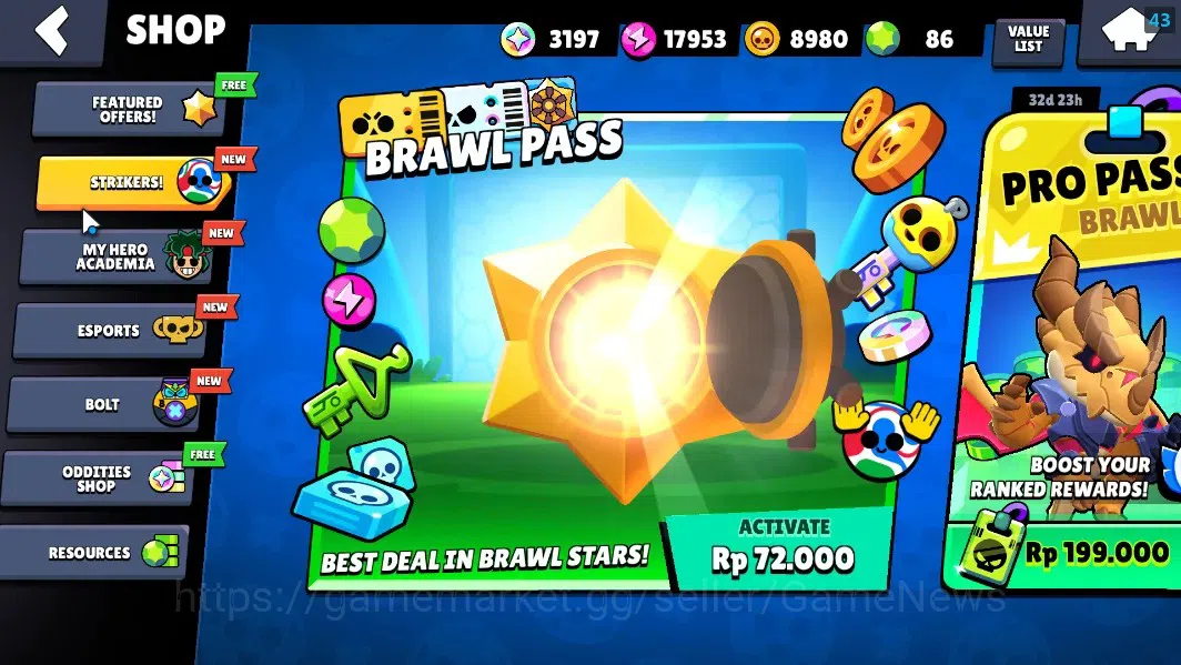 Brawl Stars Accounts 5526 Trophy|46 Brawlers 5 Max[Edgar,Shelly,etc]|17 image 6