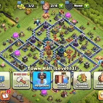 Clash of Clans Accounts High-End LV 85|TH 13|HH 7|Limited Skin|BK 32,AQ 30,MP 8,GW 10,RC 7|BM 5|CN ON|Protect OFF|Take