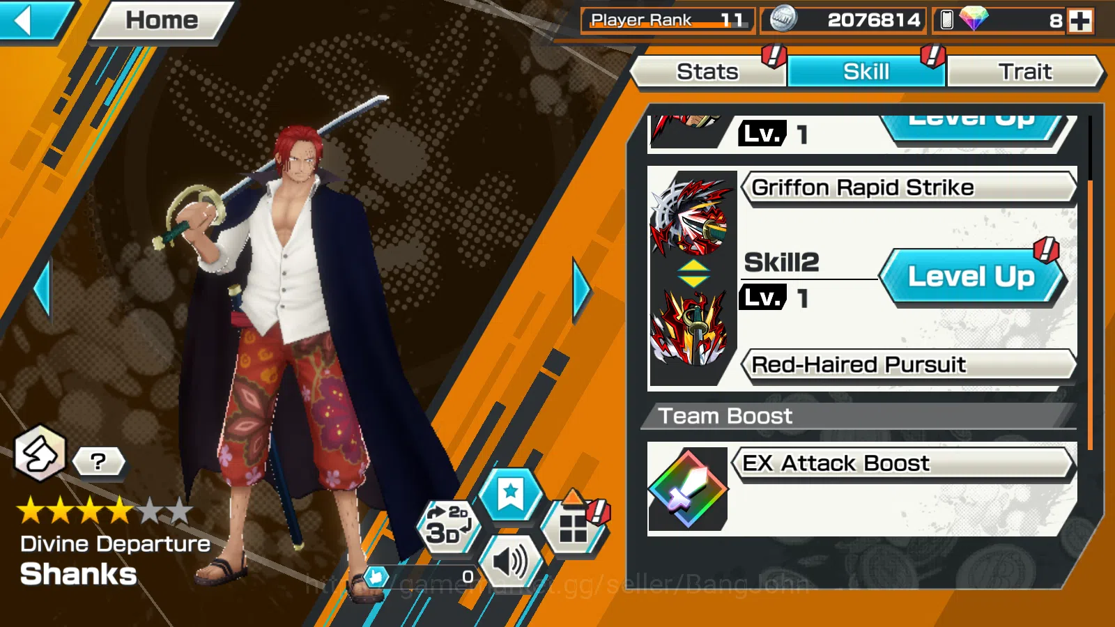 One Piece Bounty Rush Accounts Global | 4EX  | 5elders Nusjuro,Divine Shanks,Film image 6