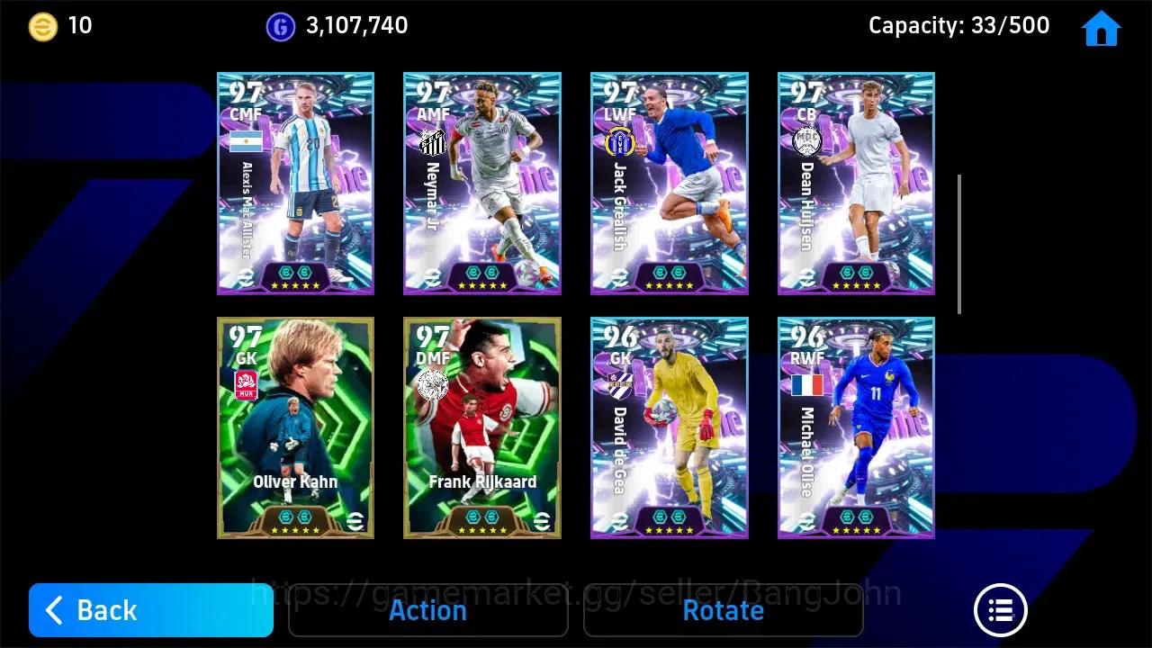 eFootball Accounts ANDROID|PW 3211|CR Ronaldo BT,CR Vieri Epic,Wesley image 4