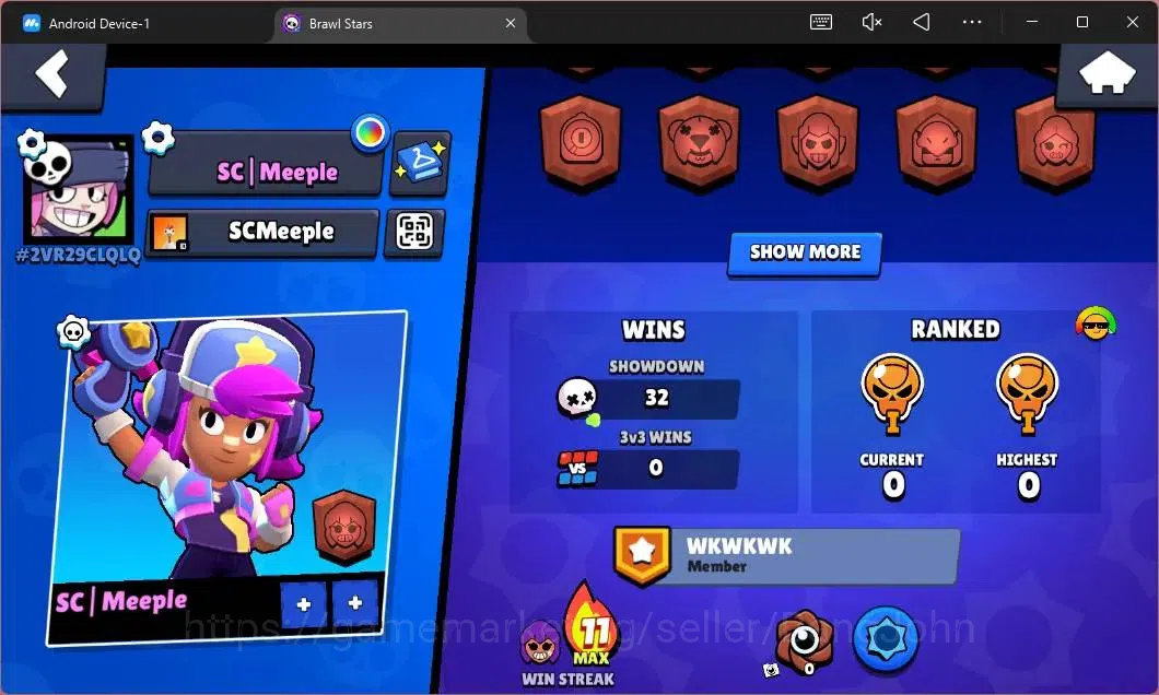 Brawl Stars Accounts Global|578 Thropy|13 Brawler|2 Max Hypercharge (Sh image 3