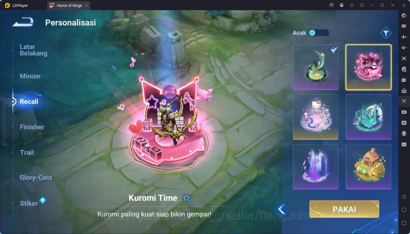 Honor of Kings Accounts Global | 112H 276S | Mythic Lady Sun | 8 LGD | Det image 10