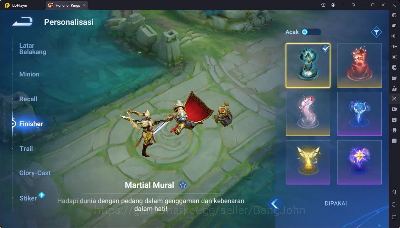 Honor of Kings Accounts Global | 112H 276S | Mythic Lady Sun | 8 LGD | Det image 11