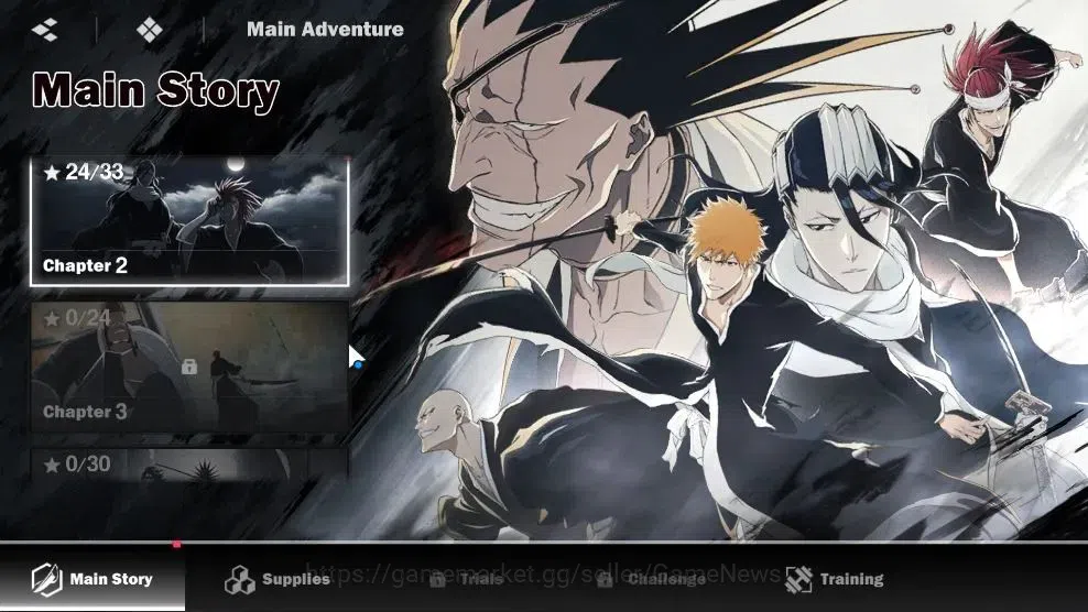 BLEACH: Soul Resonance Accounts NuverseSEA | Lv 9|3 SSR|(Aizen)+Stamp,Sajin,Byakuya|8 SR [Uryu,Ichigo,Orihime,Ururu,etc]|Log 14