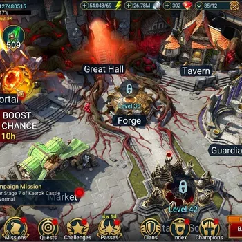 Raid: Shadow Legends Mid-Game Lv 18|662K Power |1 Mythic (Galathir)|13 Legend (A image 1