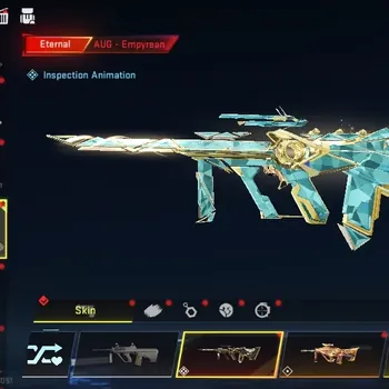Blood Strike Accounts Collab Skin Asia|Eternal AUG Empyrean Lv4|Collab TokRev FN2000 Dragon|19 Ultra UMP45 Oni Piercer,Galil