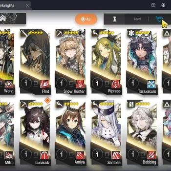 Arknights Accounts Mid-Tier Global|Lv8|82 total OP|1 Limited (Wang) 3x6 Star (Ray,Haruka)|Story 2-9|BD UNSET| AK056B