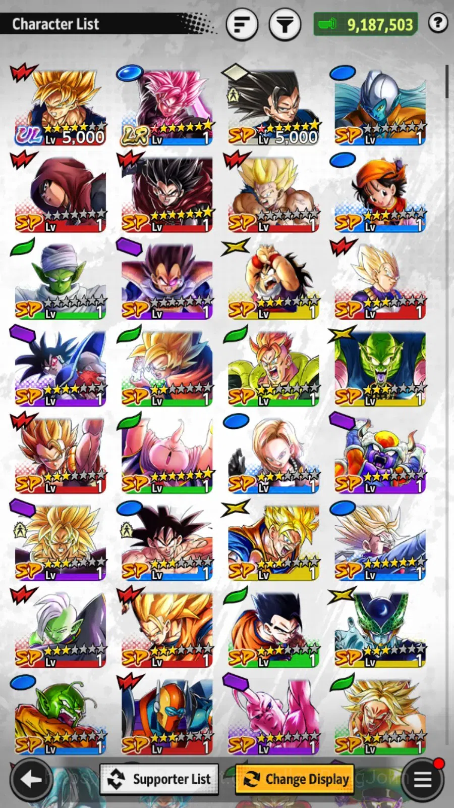 Dragon Ball Legends Accounts Android | Lvl 145 | 9.1M Total Power| 6.2K CC| 1 L image 5