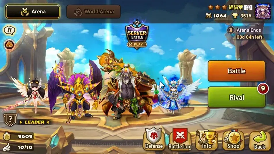 Summoners War: Sky Arena Accounts ASIA ENDGAME|5LD(Nephtys,Grogen,Devaraja,etc)+143  image 3