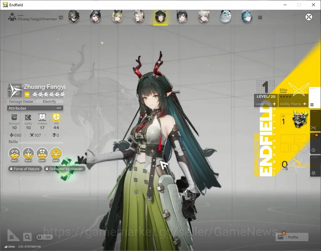 Arknights: Endfield Accounts ASIA|Lv 54|7 SSR(2 Limit) + 10 (*6 Weapon)|[Laevat image 8