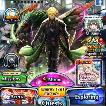 Grand Summoners Accounts End-Game Global|Rank 108|23 Ascend+6 TW|(S Miyu,Emiya,Igris,Sung