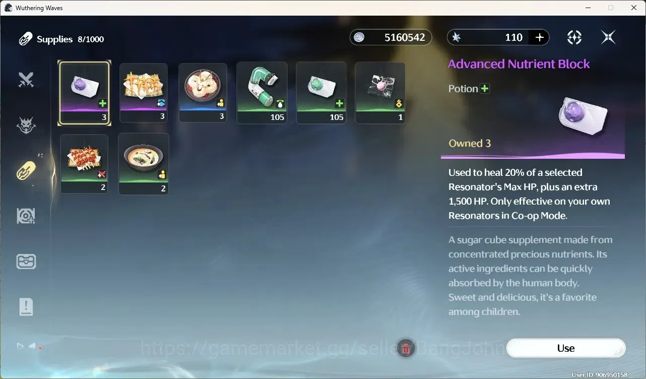 Wuthering Waves Accounts Others SEA|UL 58|Rank 6| 6 Char Limited[Zani,Shorekeeper]+Sign,Yangyang:Xuanling,Etc|Hiyuki WP|Mc 8