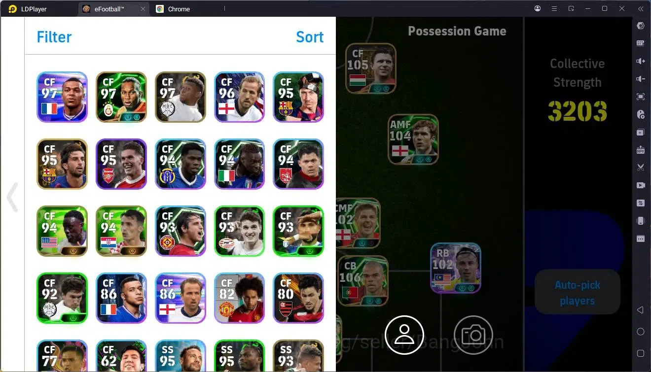 eFootball Accounts Mobile |PW 3203|Bigtime Makelele|Epic Pepe,Puskás, image 2