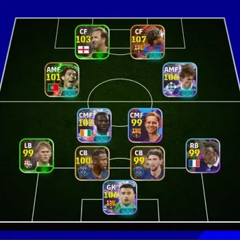 eFootball Accounts Legends & Iconic Players Mobile |PW 3154|BIGT Yamal,Epic Drogba Stojkovic DavidSeaman RuiCosta Shevchenko