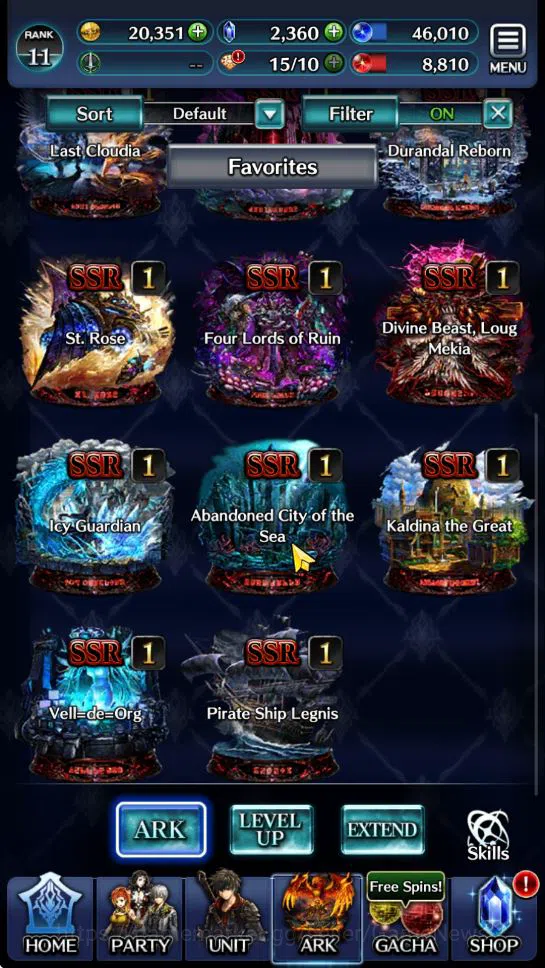 Last Cloudia Accounts Low-End GLOBAL | Rank 11 | Collab DMC (Vergil) TopTierUnit (DLMem-Tolomea,GH Adel,E Samurai Megius 3