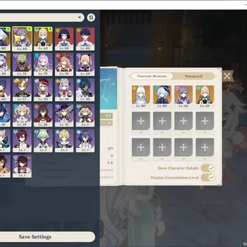 Genshin Impact Accounts Others Asia|AR 49|2 Limited + 1 (*5Weap) | (Zibai,Furina) | Standart Keqing,Jean | USN  Unset | MC