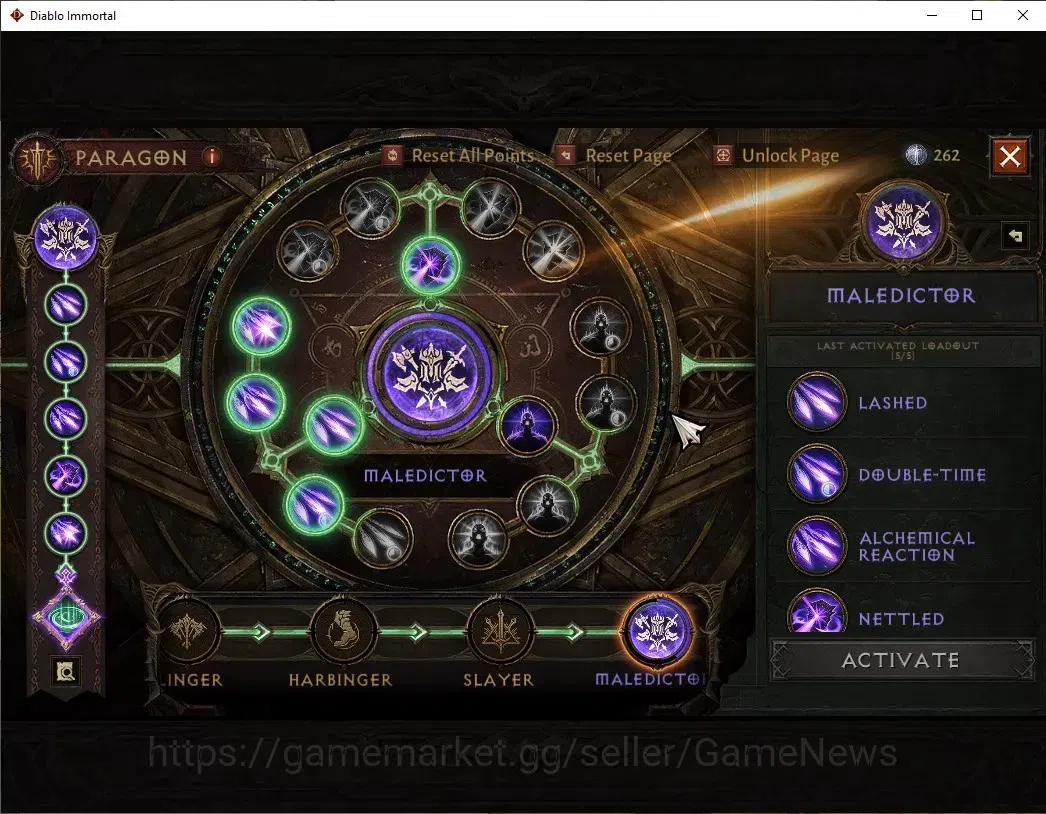 Diablo Immortal Accounts NA - High Heavens|CS ON|Lv60(762)|Demon Hunter|43K image 12