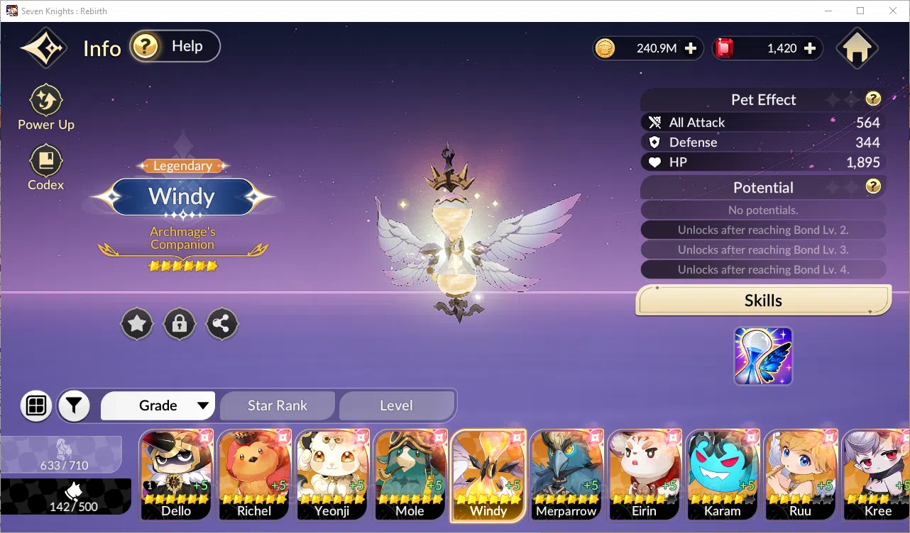 Seven Knights Re:Birth Accounts GLOBAL SEA | 3 Legend Skin x Collab SoLev| 4 Ex-7k image 4
