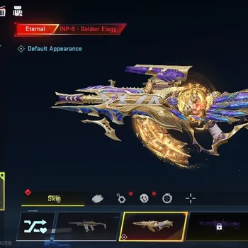 Blood Strike Accounts Rare Skin Asia | Eternal INP-9 Golden Elegy | Ultra Galil Knight|Legendary AR97 Abyss,M4A1 Venom|Log